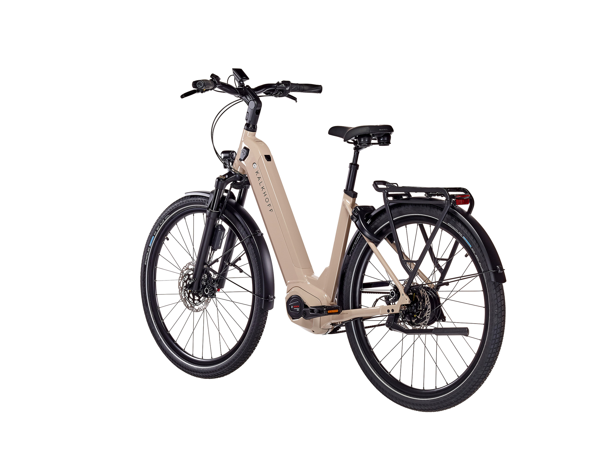 Kalkhoff Image 5.B+ Excite ABS E-Citybikes (beige) 6